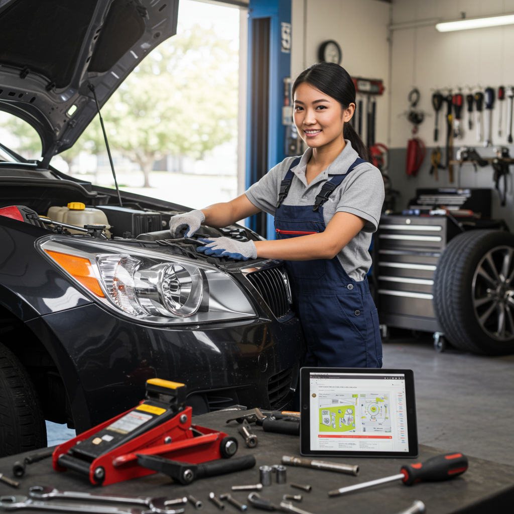 Image illustrating the concept of 5 DIY Car Repairs That Will Save You Hundreds